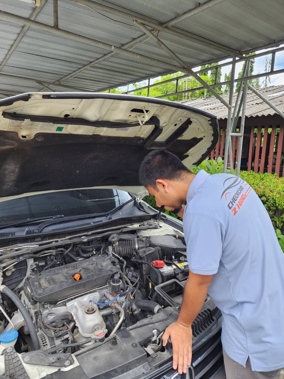 ผลงานตรวจรถมือสอง Checkcar2hand - การตรวจสอบเครื่องยนต์