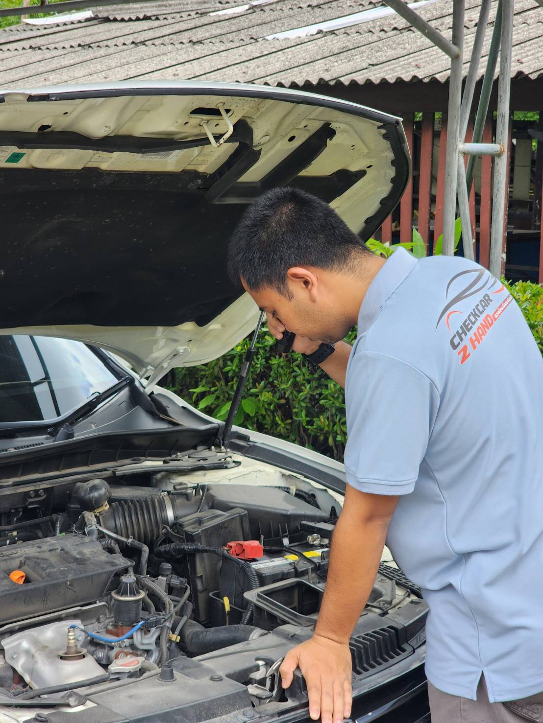 ผลงานตรวจรถมือสอง Checkcar2hand - การตรวจสอบโครงสร้างรถ