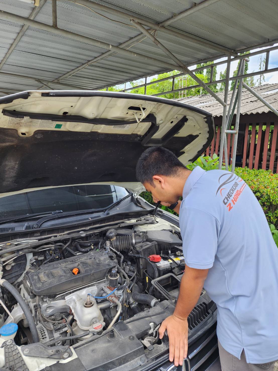 ผลงานตรวจรถมือสอง Checkcar2hand - การตรวจสอบเครื่องยนต์